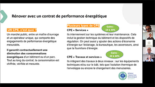 Webinaire Ademe Contrat performance énergétique