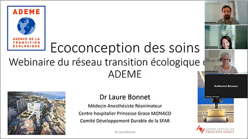 webinaire Ademe Ecoconception des soins